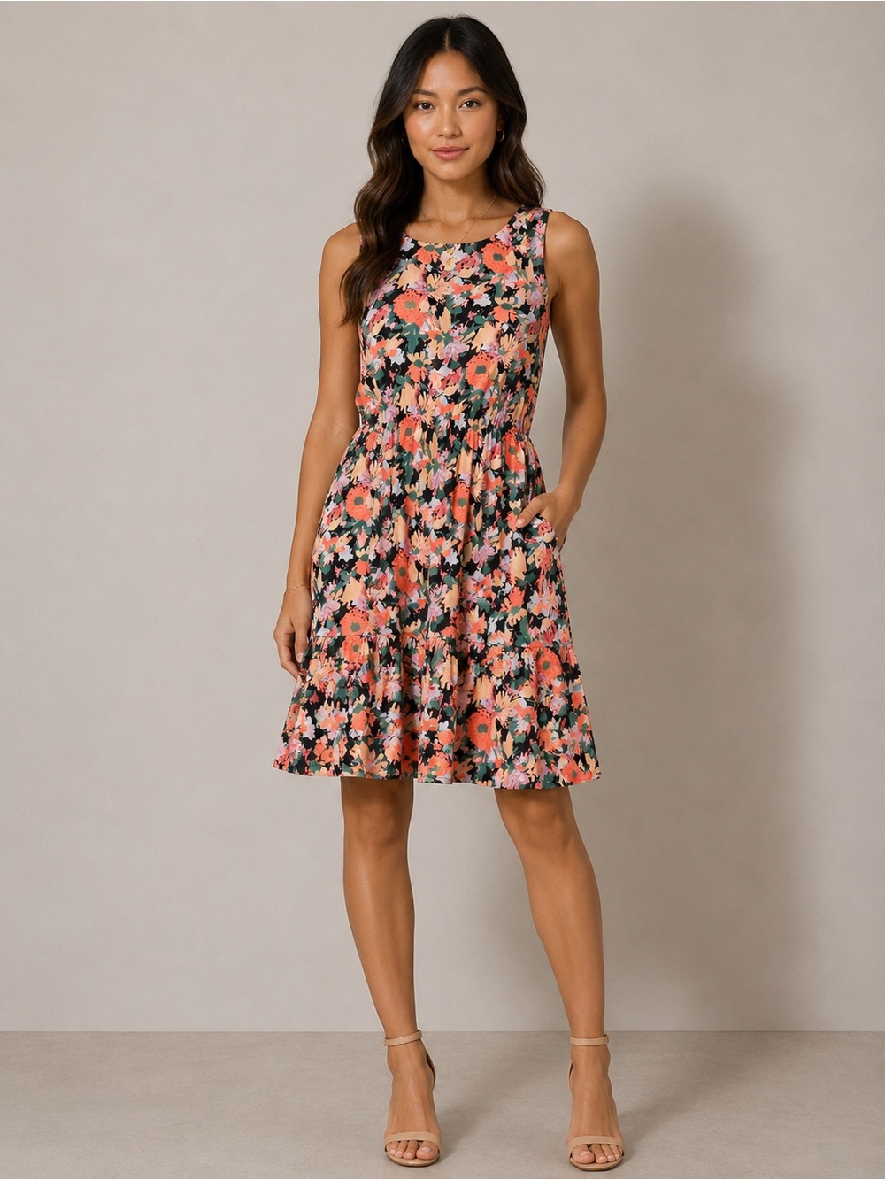 J Crew Floral Dress NWOT